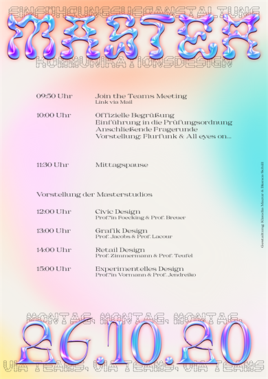 Homepage Master Einführungsflyer